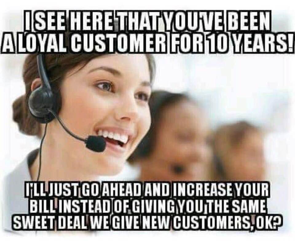 Loyal customer meme